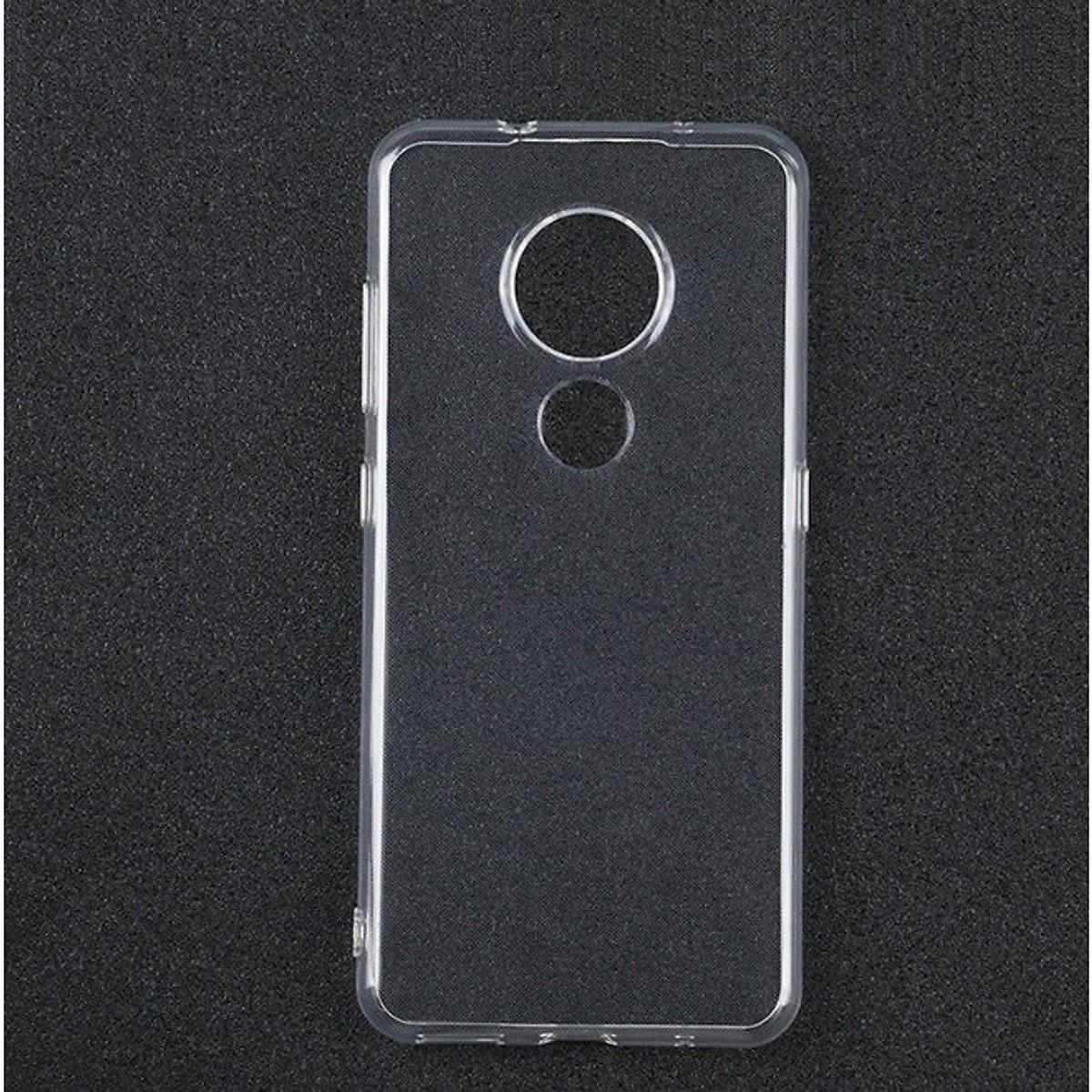 Bộ 3 ốp lưng silicon cho Nokia 7.2 (trong suốt)