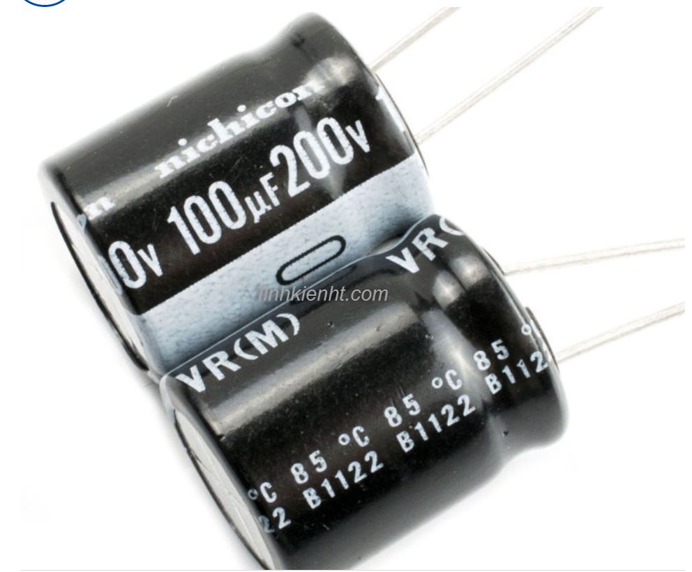 5 con tụ hóa 100uf 200v tụ nguồn 200v 100uf