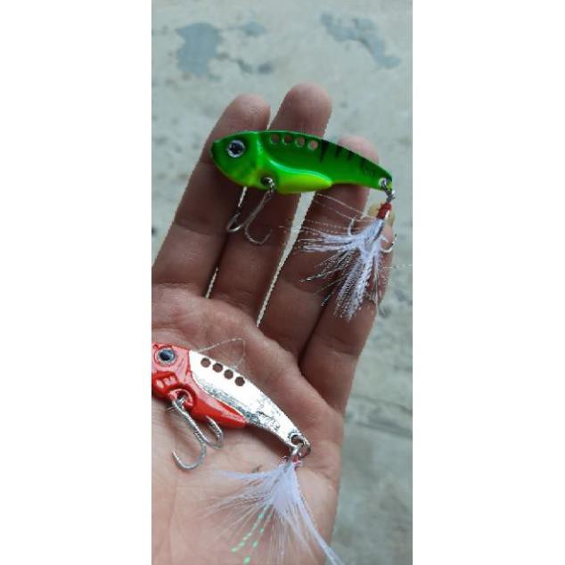 [Sale] Mồi Câu Lure Cá Sắt Có Đuôi Siêu Nhạy