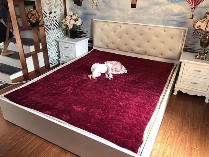 Thảm nhung trải giường đa năng 1m6x2m