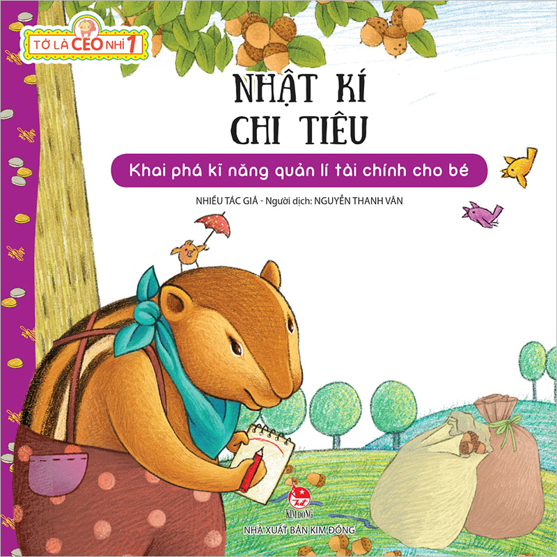 Kim đồng - tớ là ceo nhí 1 - nhật kí chi tiêu