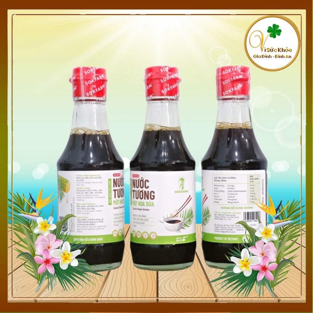 Nước tương mật hoa dừa 200ml