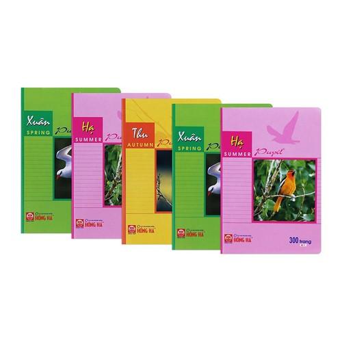 Vở hồng hà 300 trang( 4 mùa)