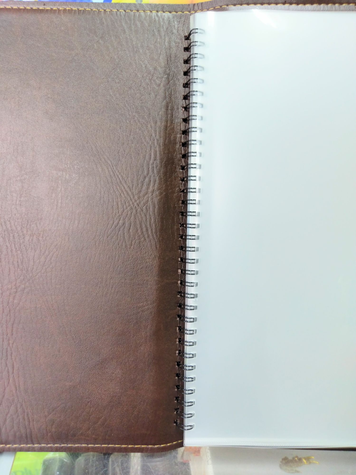 menu bìa da kích thước 17-32cm