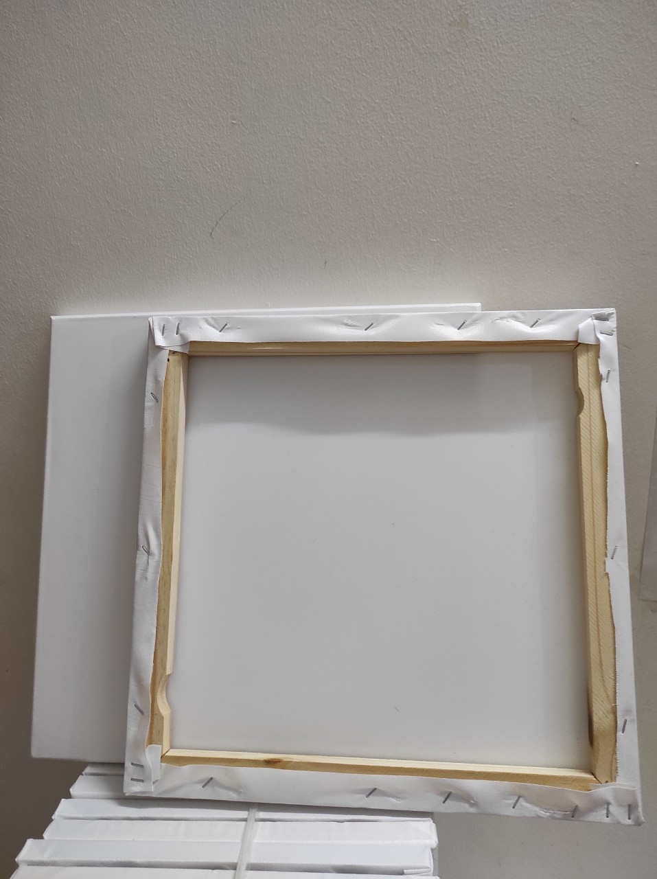 Combo 2 toan vẽ tranh 30x30 cm căng sẵn