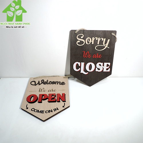 Bảng gỗ decor trang trí SHOP 🚀TỔNG HỢP NHIỀU MẪU 🚀 (tặng kem móc treo tường)