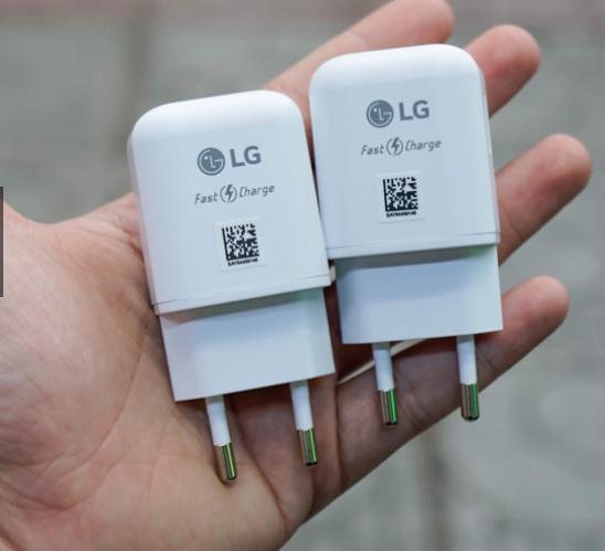 BỘ SẠC LG HỖ TRỢ SẠC NHANH CHO CÁC DÒNG LG g6 g7 g8 g8x / V20 v30 v40 v50 v60  lg g5 CHUẨN USB type C nguyên bộ Sạc nhanh LG phiên bản mới trắng nhám và Cáp LG USB Type C LOẠI 1 .... và các dòng android sử dụng tuyp c