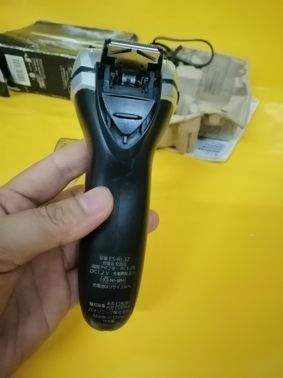 Máy cạo râu nội địa Nhật Panasonic ES-RL32 (9)