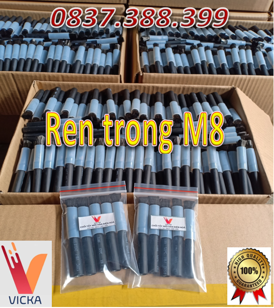 Chổi tẩy mối hàn Inox điện hóa (REN TRONG M8)
