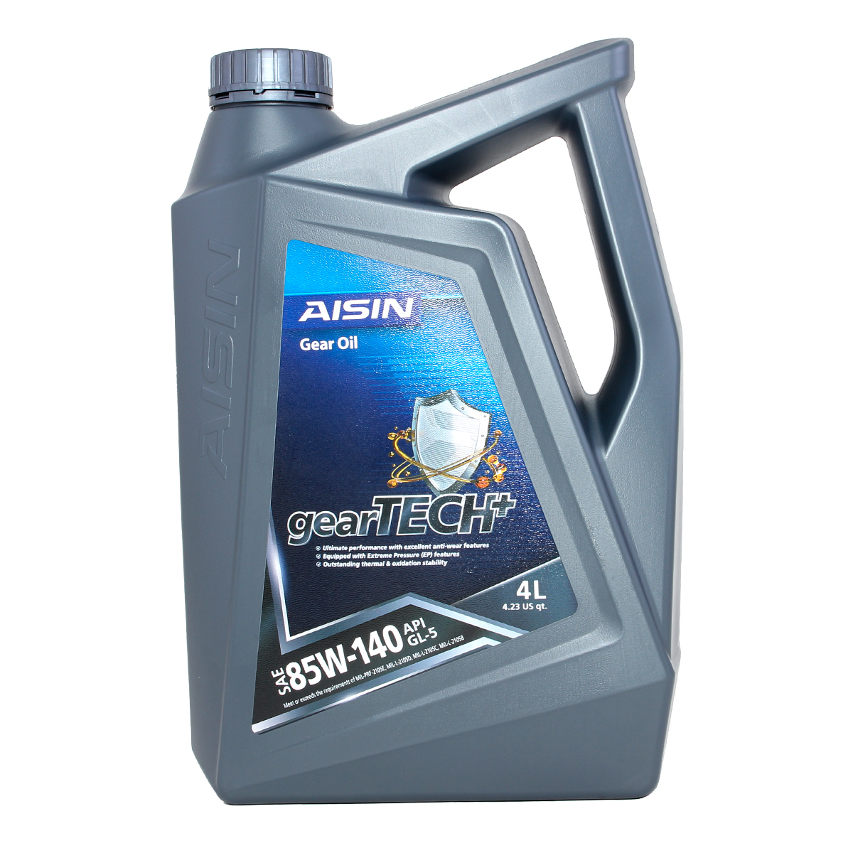Nhớt Hộp Số Thường AISIN GSL585144P 85W-140 GL-5 geartech+ gear Oil 4L