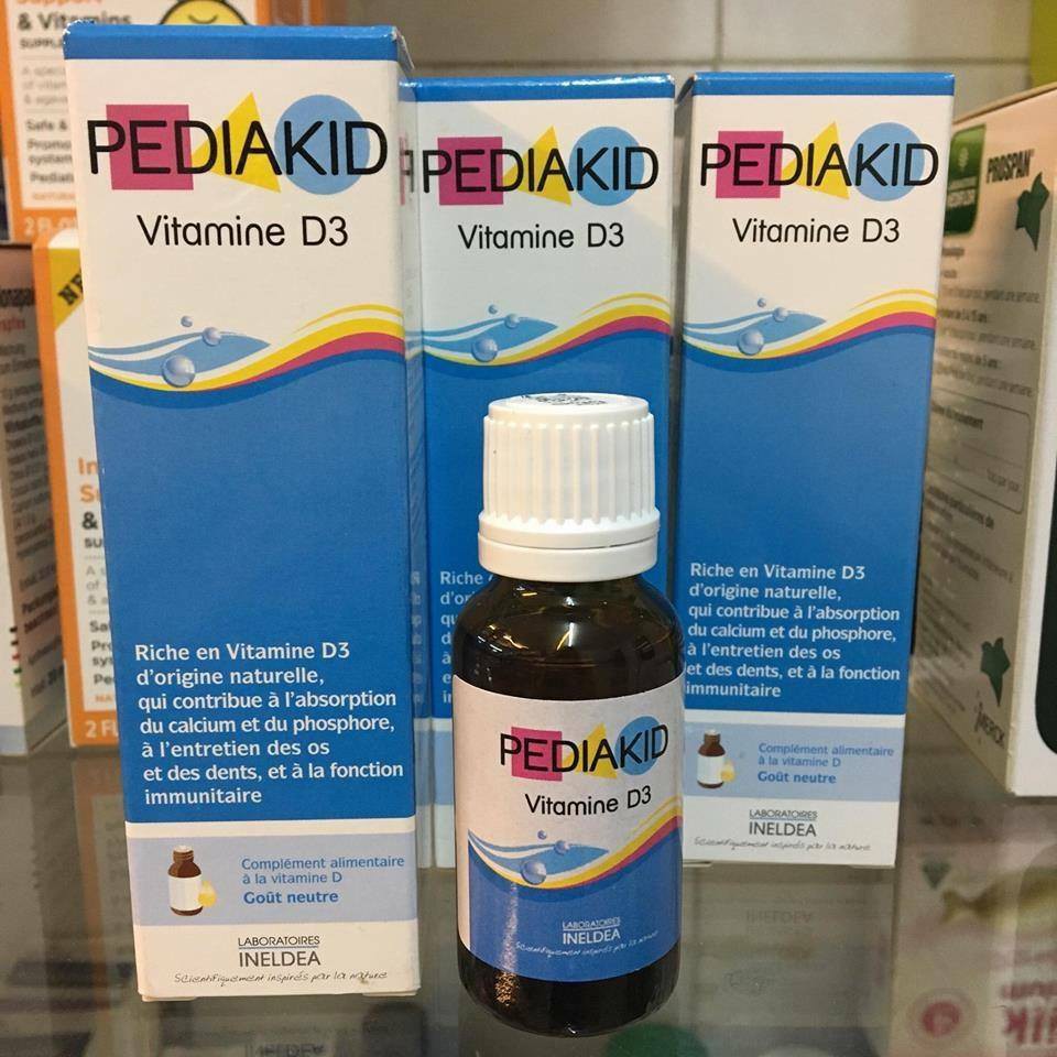 Pediakid vitamin D3 cho bé