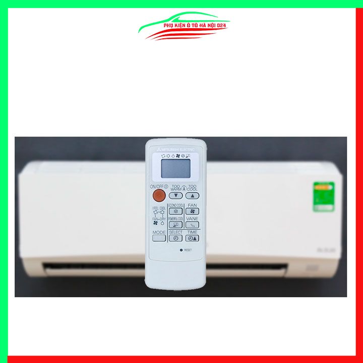 Điều khiển điều hoà Mitsubishi Electric mặt đen