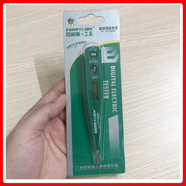 [HCM]BÚT THỬ ĐIỆN ĐIỆN TỬ BERRYLION (CHÍNH HÃNG)