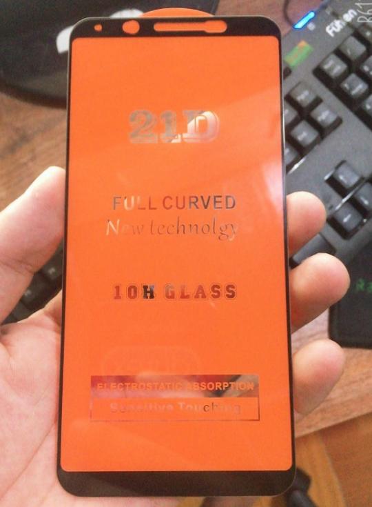 Kính Cường lực OPPO F5 Full màn hình 21D mới.