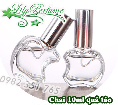 Lọ chiết nước hoa 10ml táo cắn dở (Vỏ chiết nước hoa/Ống chiết nước hoa/Chai chiết nước hoa)