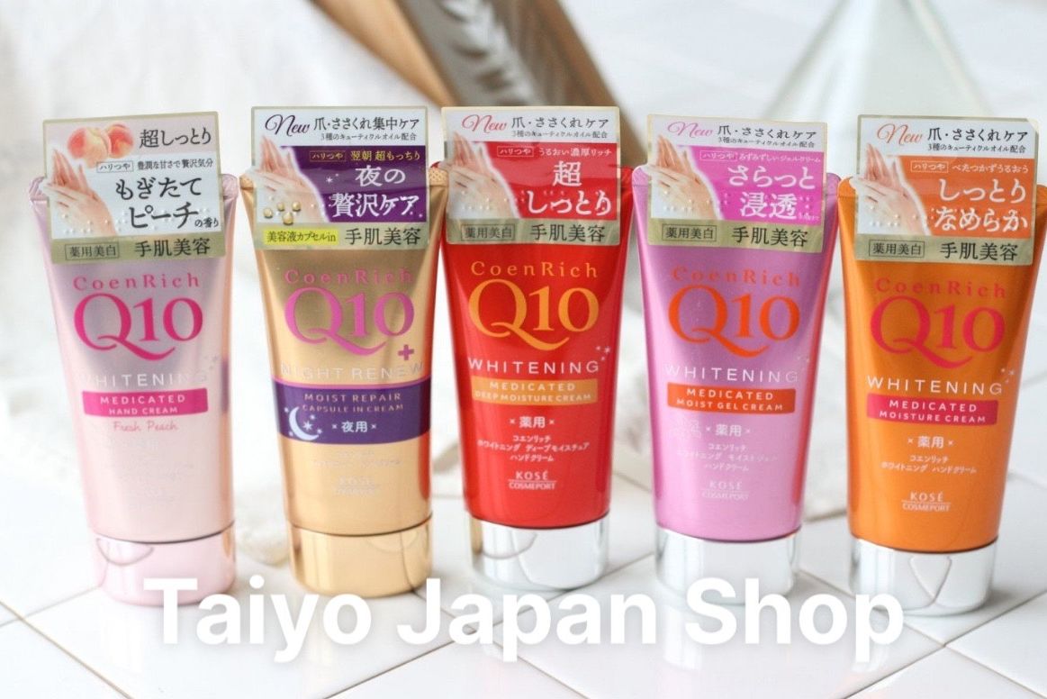 Kem Dưỡng Da Tay Q10 Kose Hand Cream Nhật Bản Tuýp 80g Nhật Bản