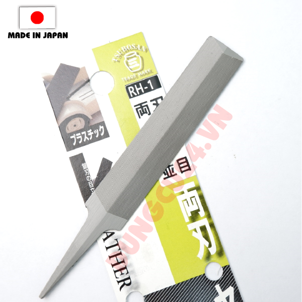 [ made in japan ] Dũa cưa lá hẹ Tsubosan RH-1 75mm
