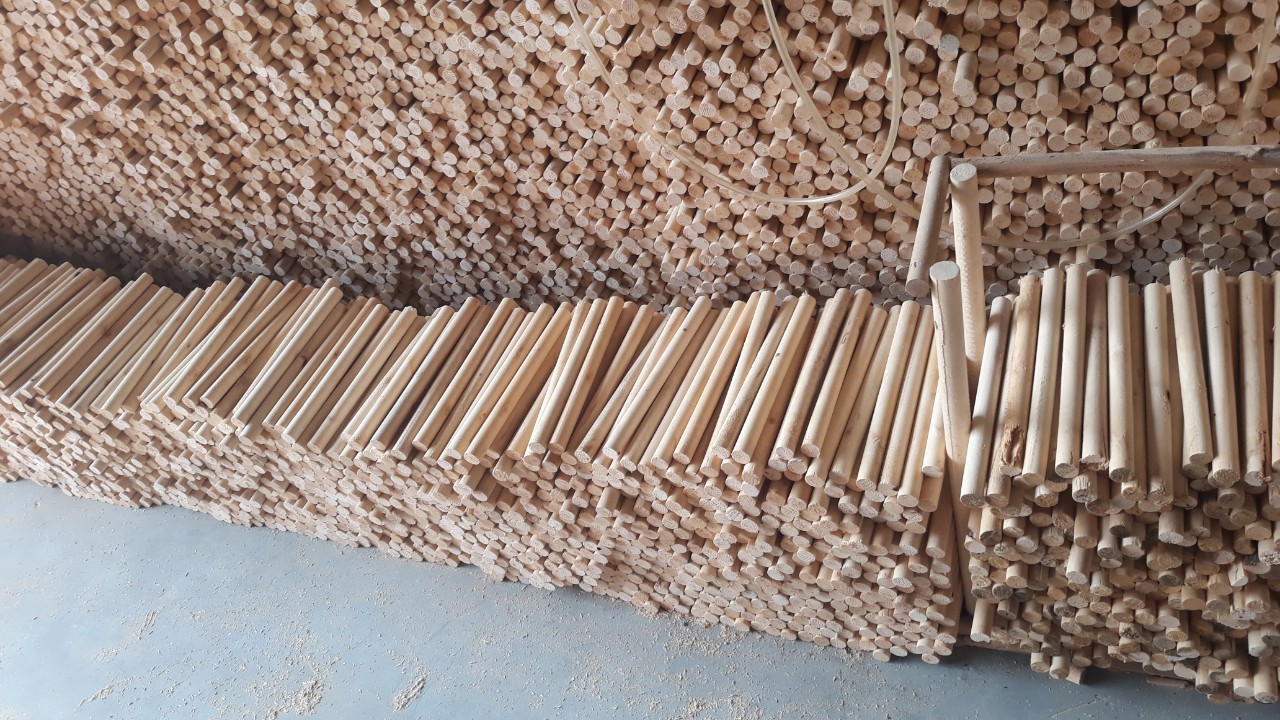 Thanh Gỗ Tròn Dài 25cm Gỗ Bồ Đề ( Các Kích Cỡ)