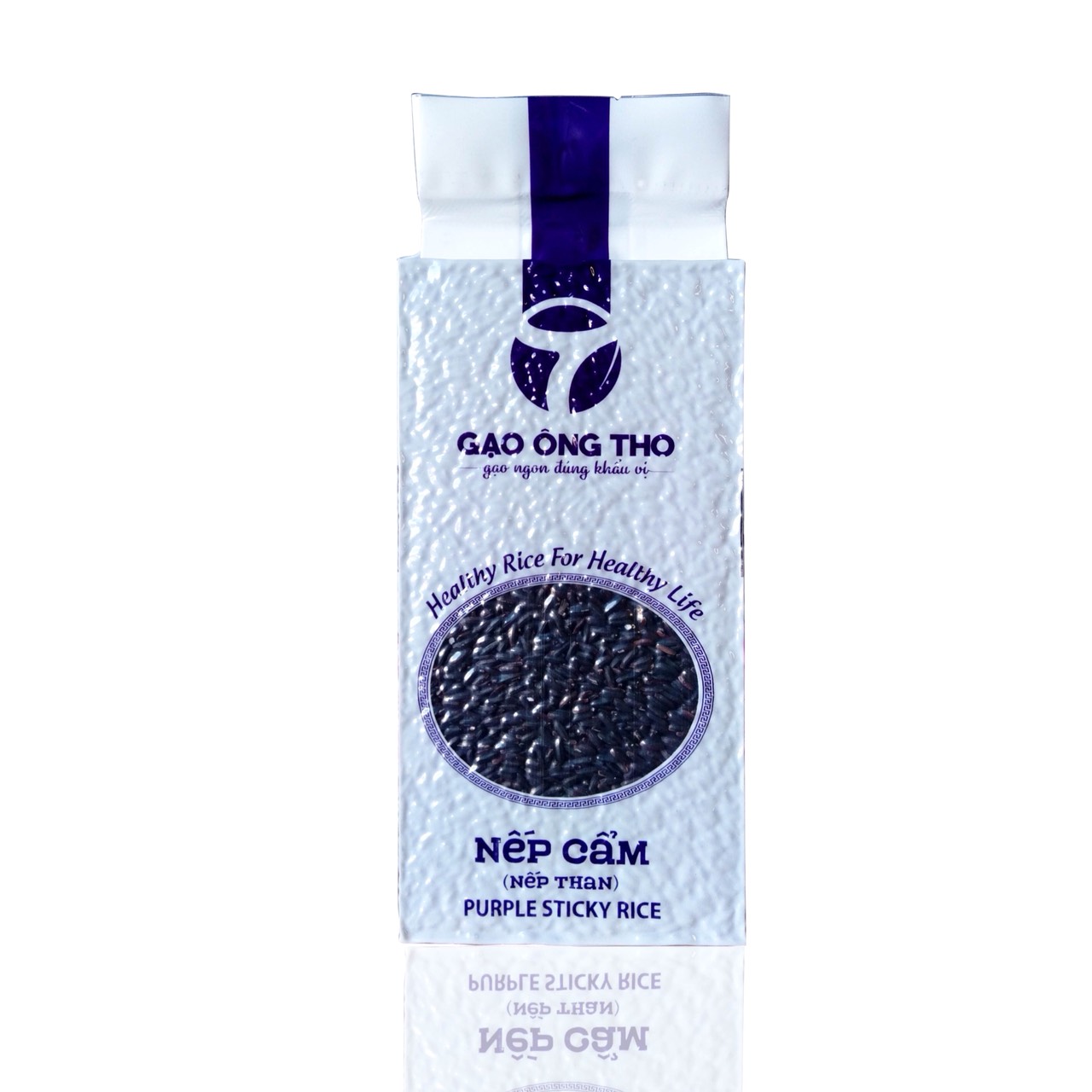 [HCM]Gạo Ông Thọ Nếp Cẩm (Nếp Than)  - Túi 1kg