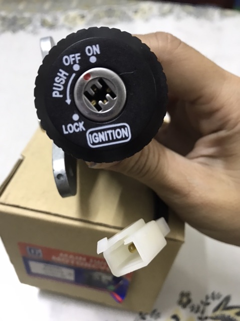 [HCM]Bộ Ổ Khoá Xe Sirius Chìa Kiểu 6 Cạnh