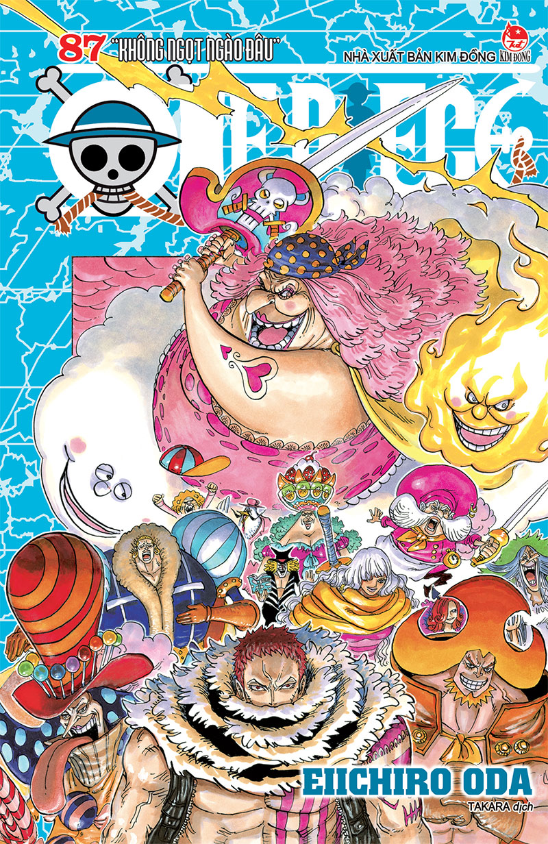 Kim Đồng - One Piece - Tập 87 (bìa rời)