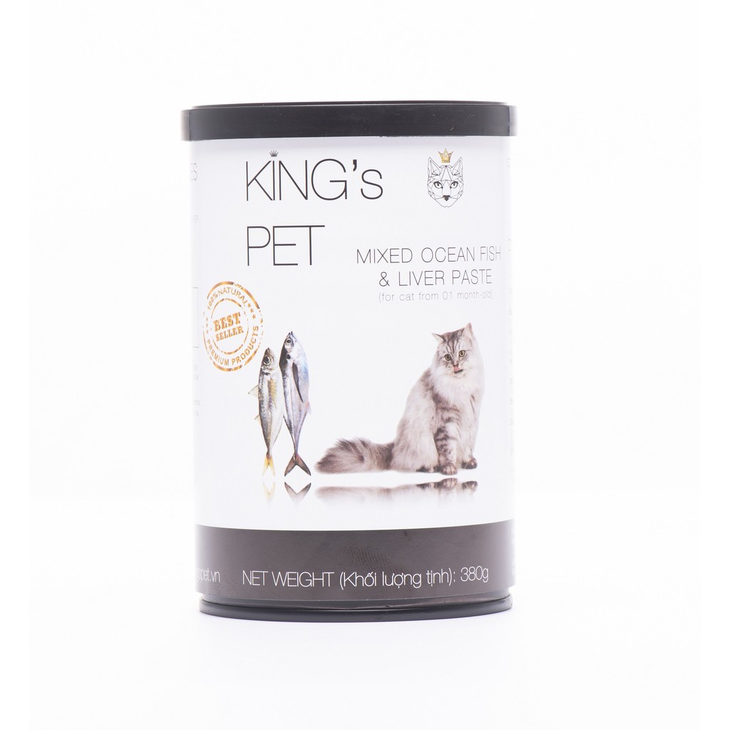 PATE HỖN HỢP CÁ KING'S PET