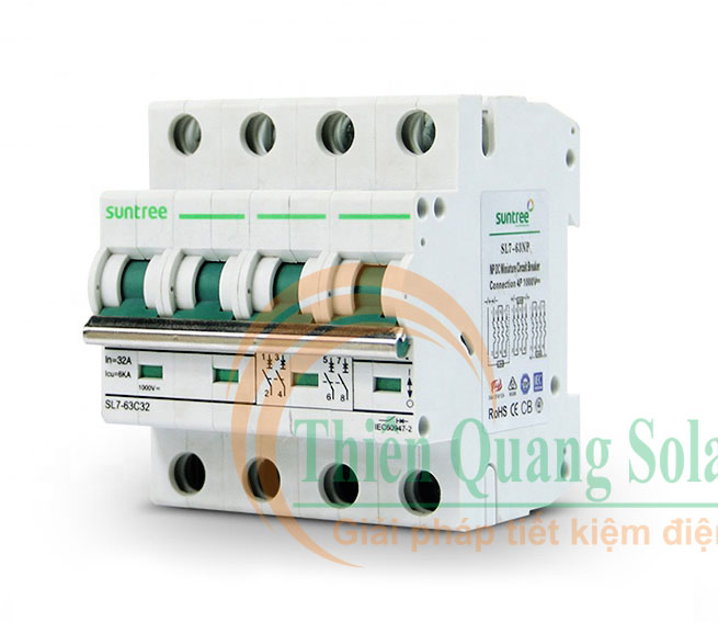 [HCM]Aptomat DC Suntree 4P 100V 16A-63A