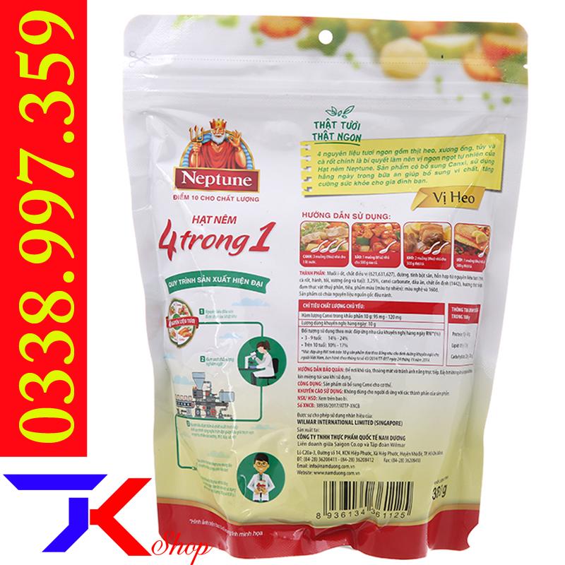 Hạt Nêm Neptune 4 trong 1 380gr