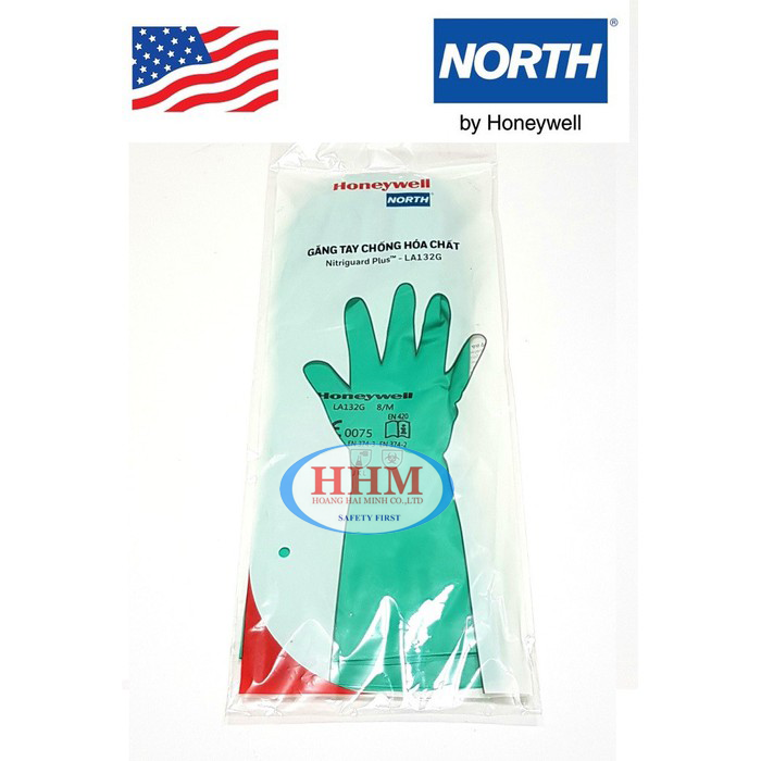 Găng tay chống hóa chất North LA132G