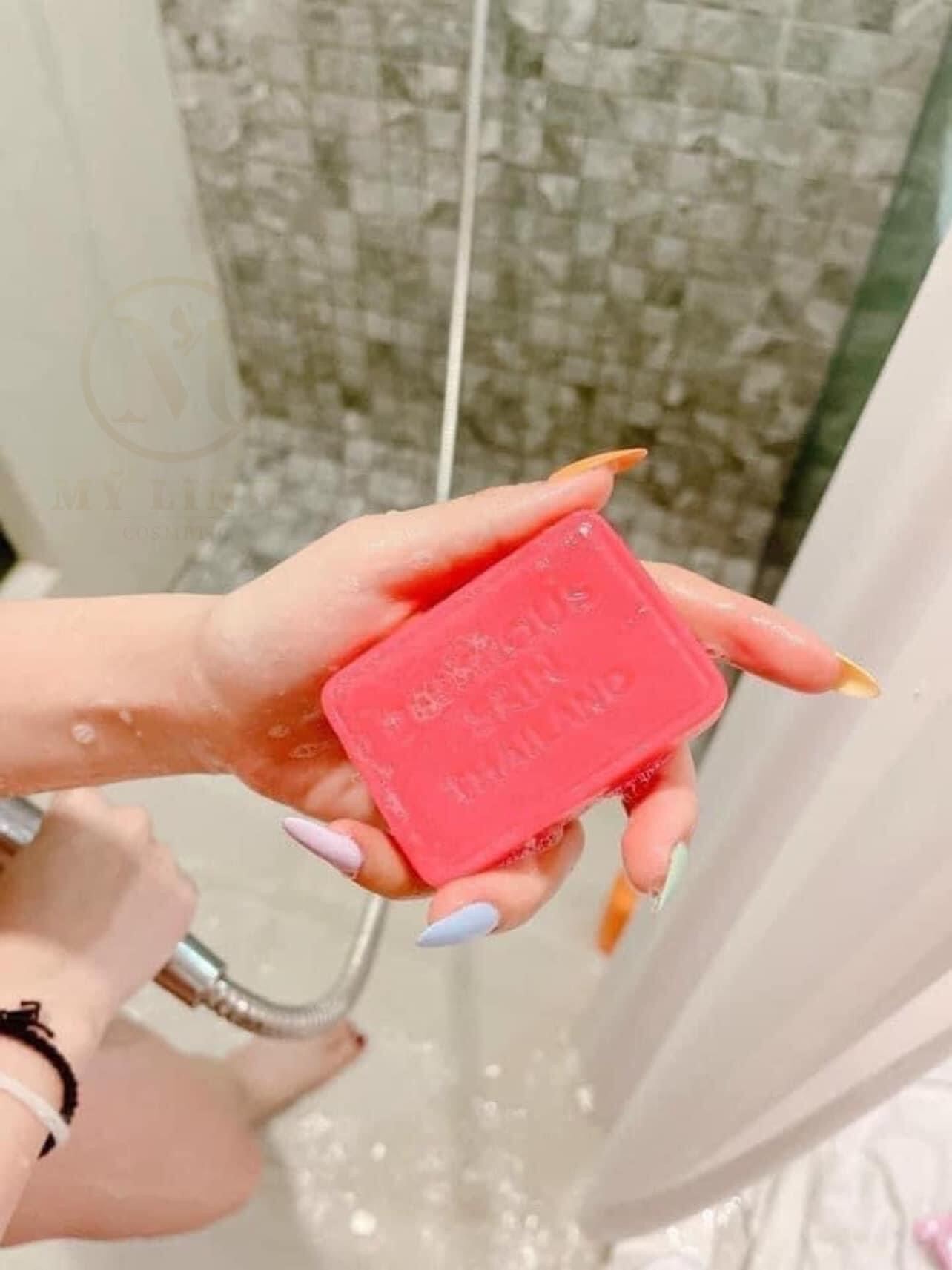 Soap xà phòng kích trắng da alpha arbutin 3plus thái lan