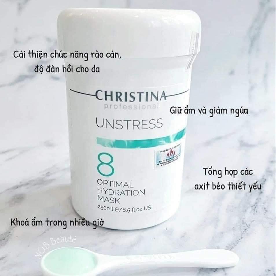 [GIẢM 5% ĐƠN 129K]Mặt nạ phục hồi Christina Unstress 8 Optimal Hydration Mask