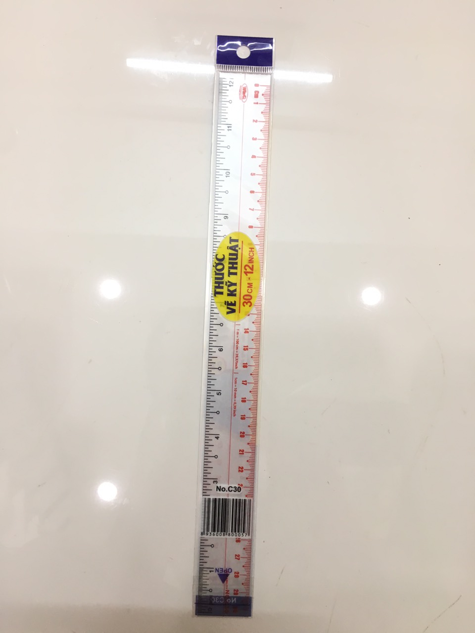 Thước kẻ dẻo Win 30cm