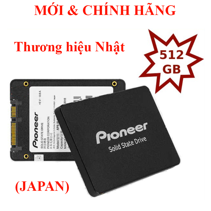 Ổ cứng ssd wd green 240gb , pioneer 512gb