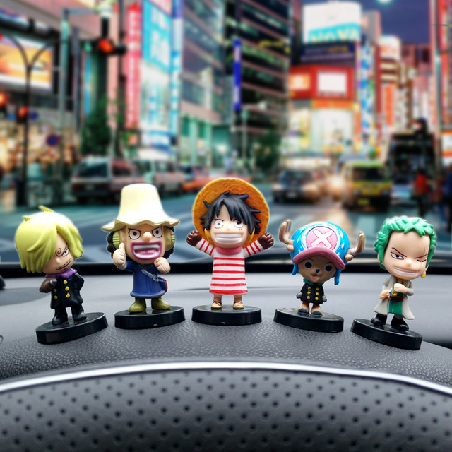 Mô hình One piece trang trí taplo ô tô - nội thất