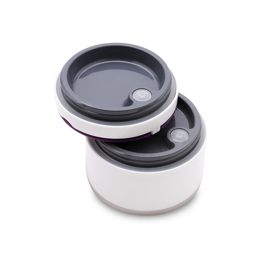 Camen Đựng Cơm 2 Ngăn La Gourmet Pack To Go 930ml (Tím)