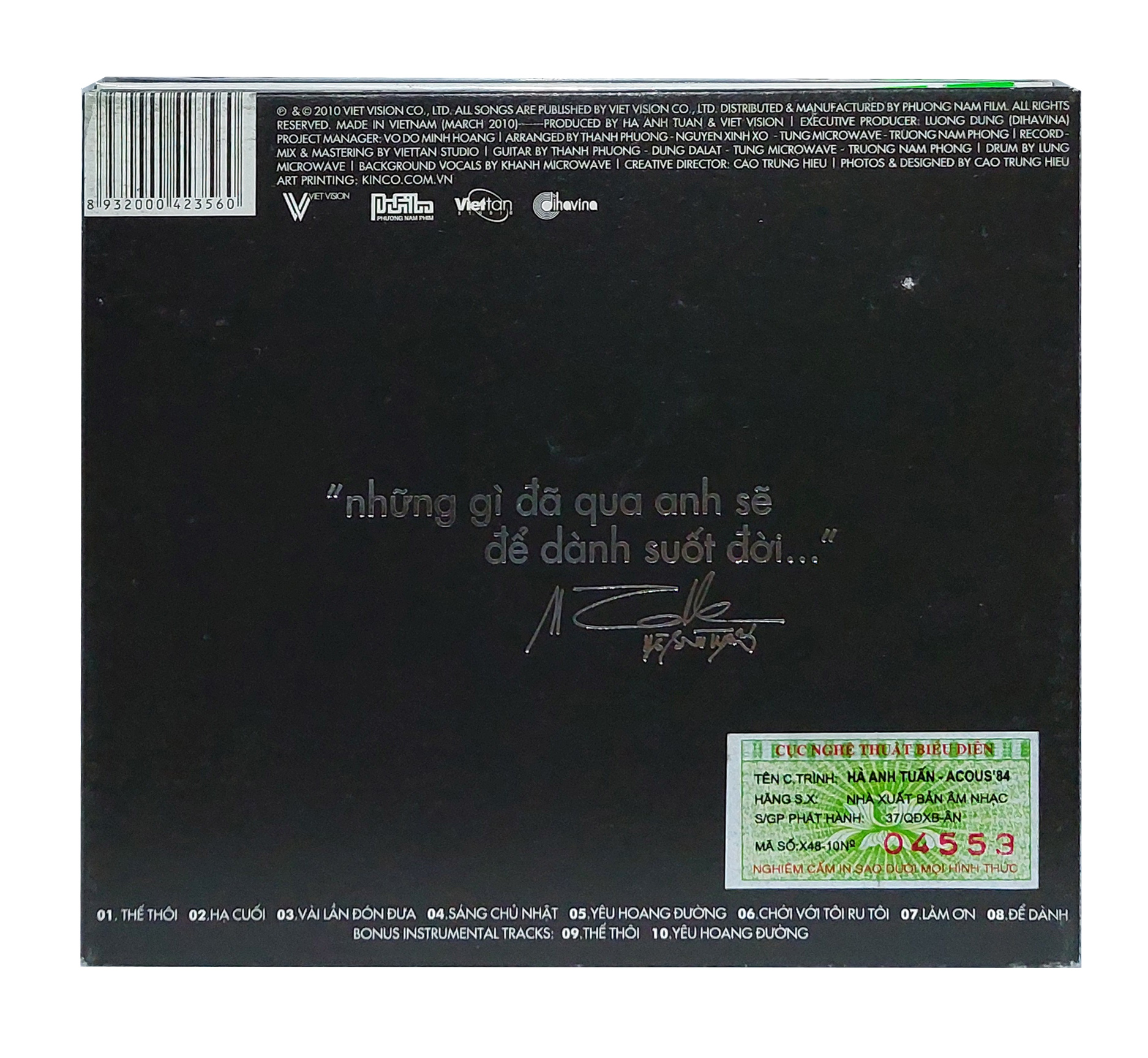 Hà Anh Tuấn - Acous 84' (Gốc)