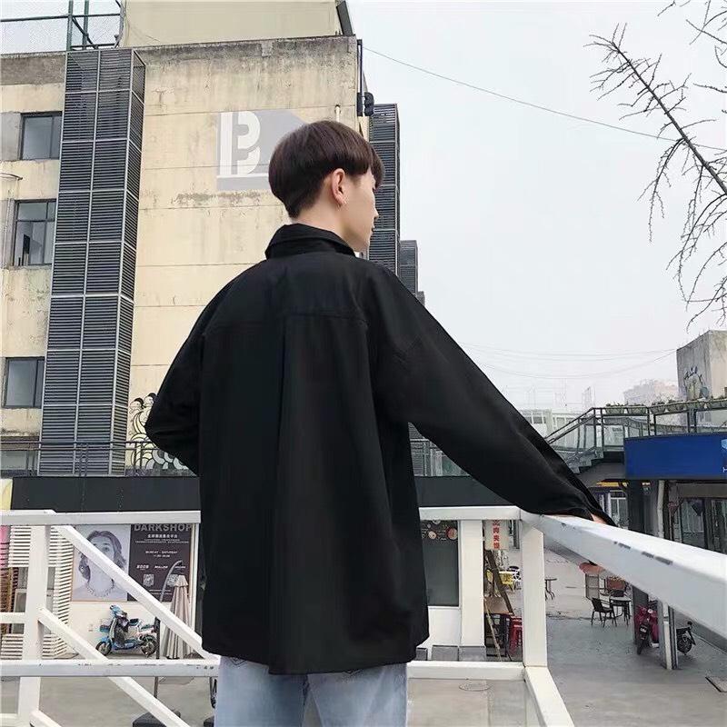 [HCM]ÁO KHOÁC SƠ MI NAM CÁ TÍNH PHONG CÁCH HÀN