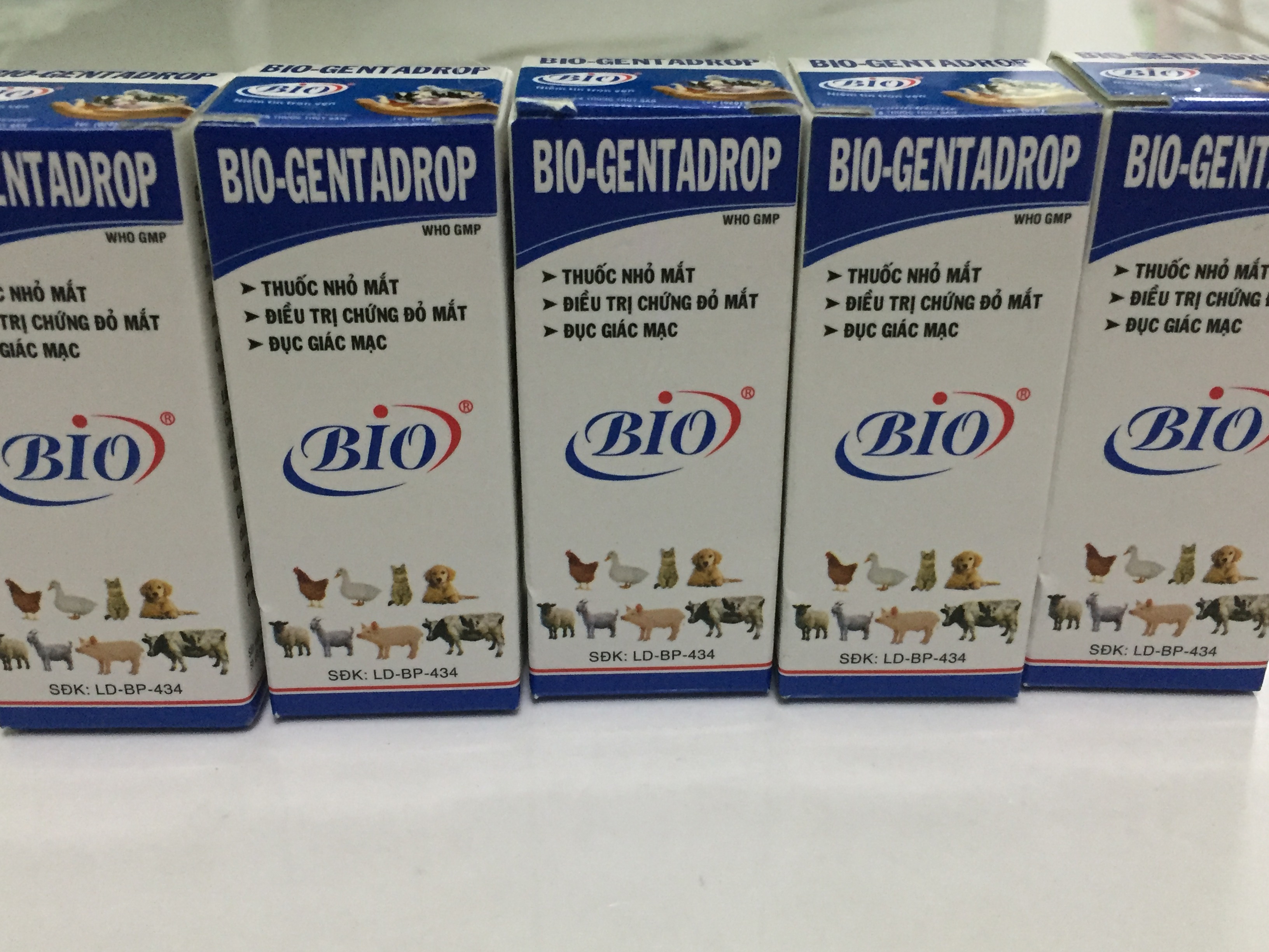 Combo 2 chai x 10ml BIO-GENTADROP. NHỎ MẮT CHÓ - MÈO
