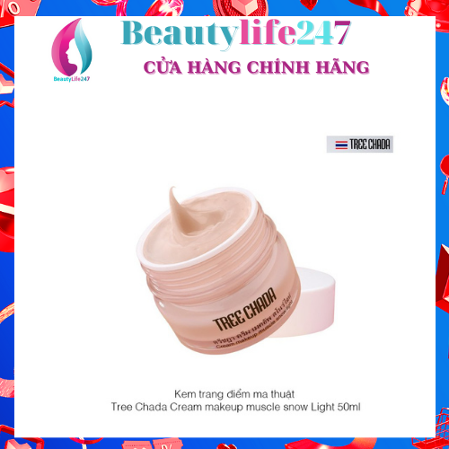 [HCM]Kem Make up Trang Điểm Tree Chada Thái Lan (treechada)