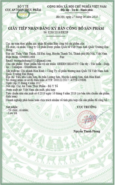 Diệp Lục Cần Tây Green Beauty
