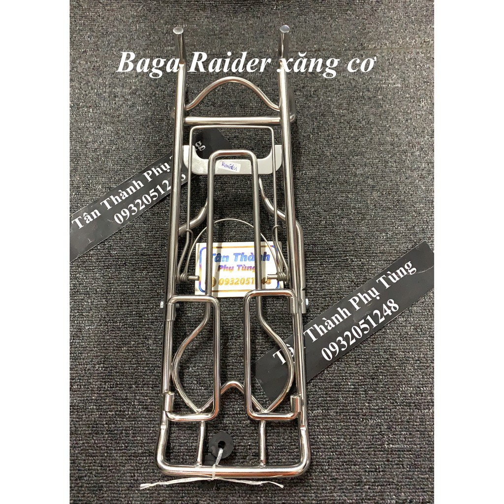 Baga Raider xăng cơ Inox 10li