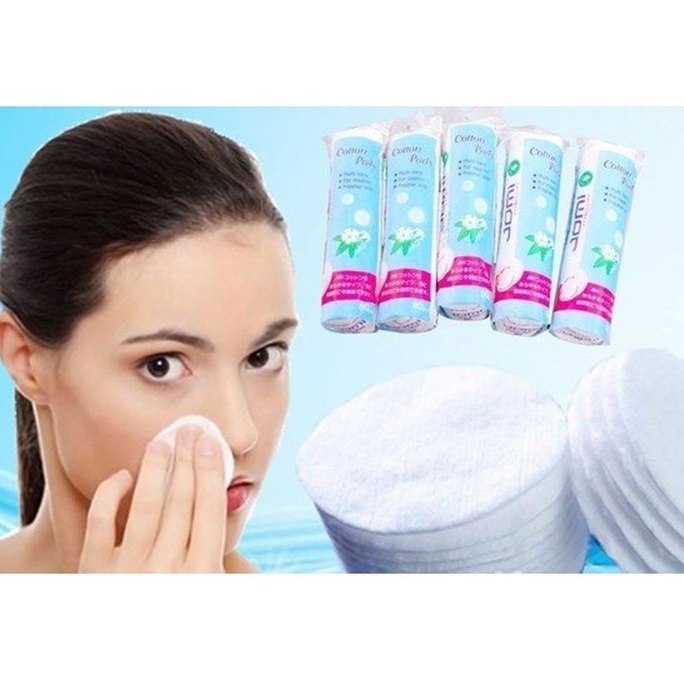 Bông tẩy trang tròn JOMI Cotton Pads 120 miếng