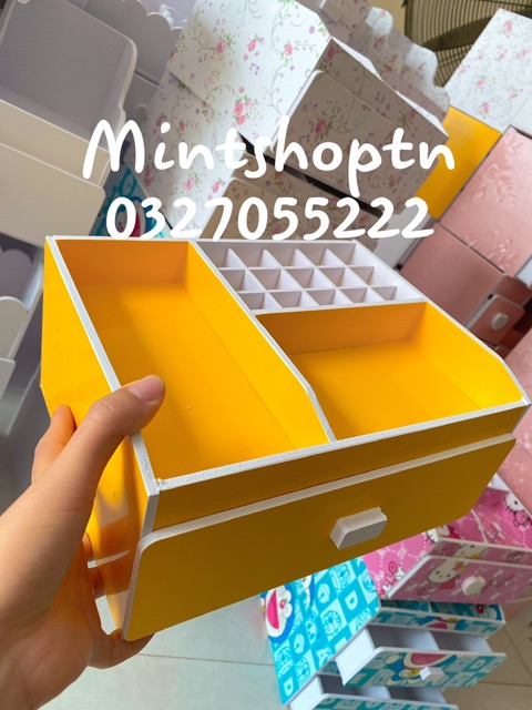 Khay đựng mĩ phẩm 25cm đủ màu
