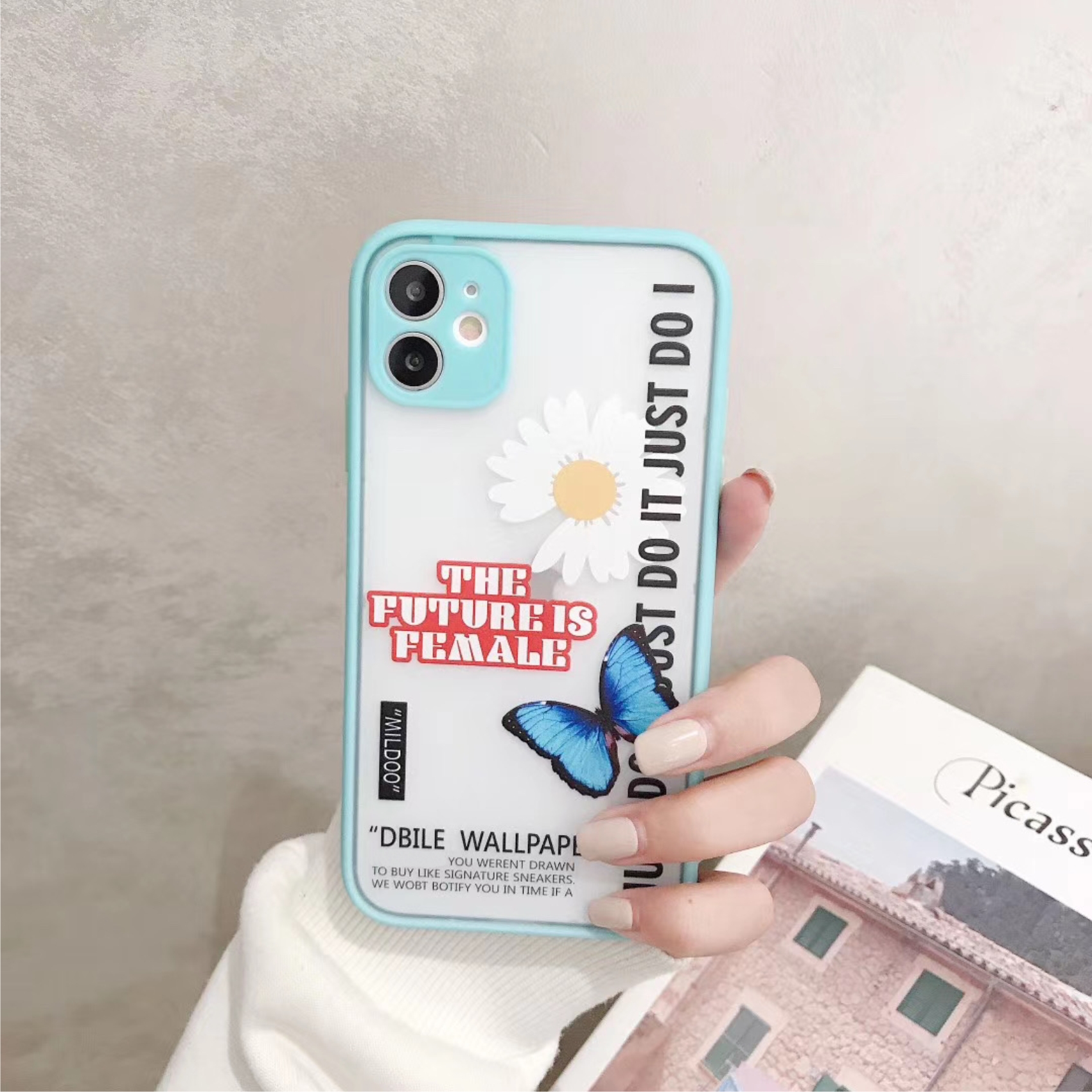 Ốp Lưng Nhám Chống Sock, Va Đập Bảo Vệ Camera Just Do It