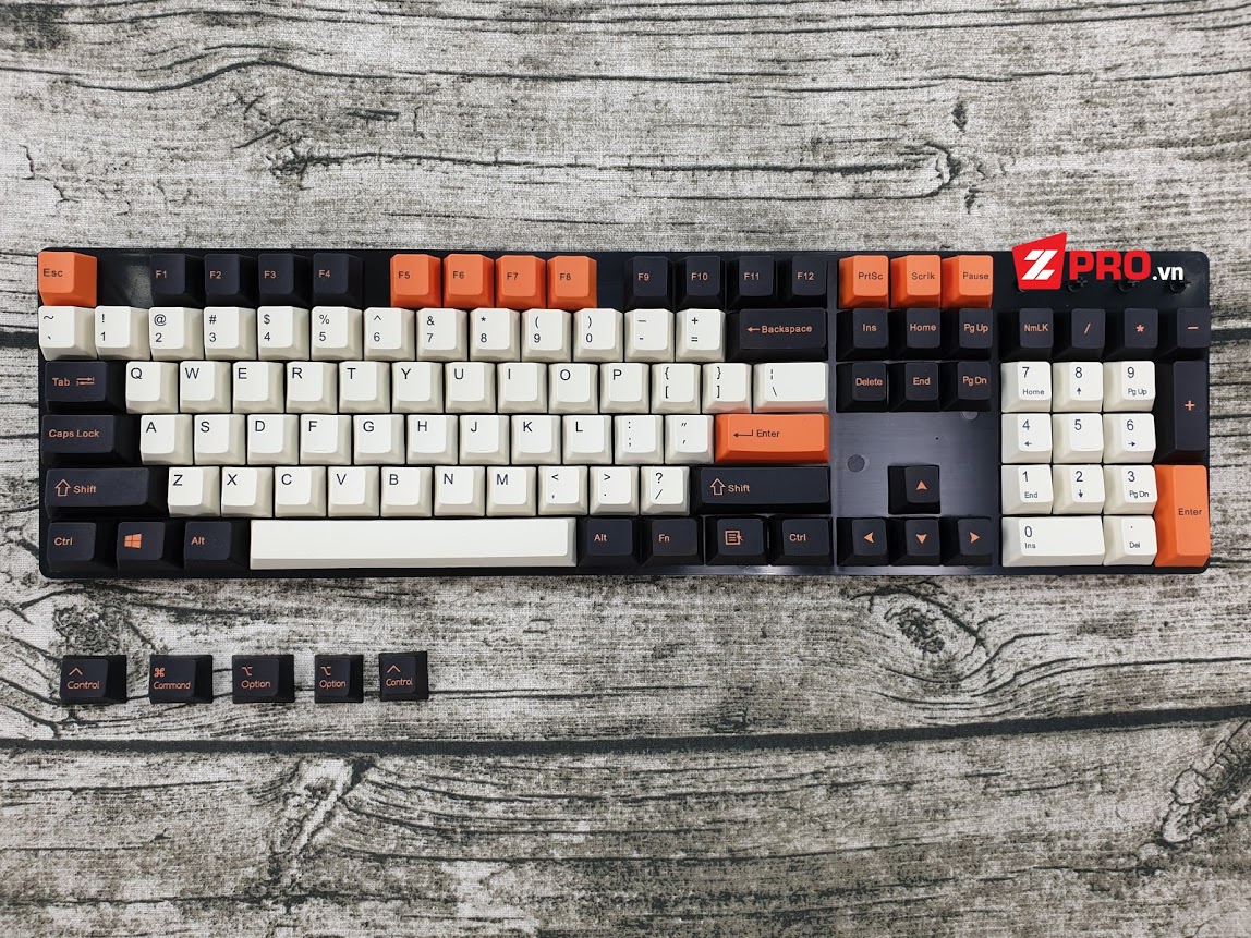 Bộ Keycap PBT CARBON Dye-sub 104 Phím - zpro.vn