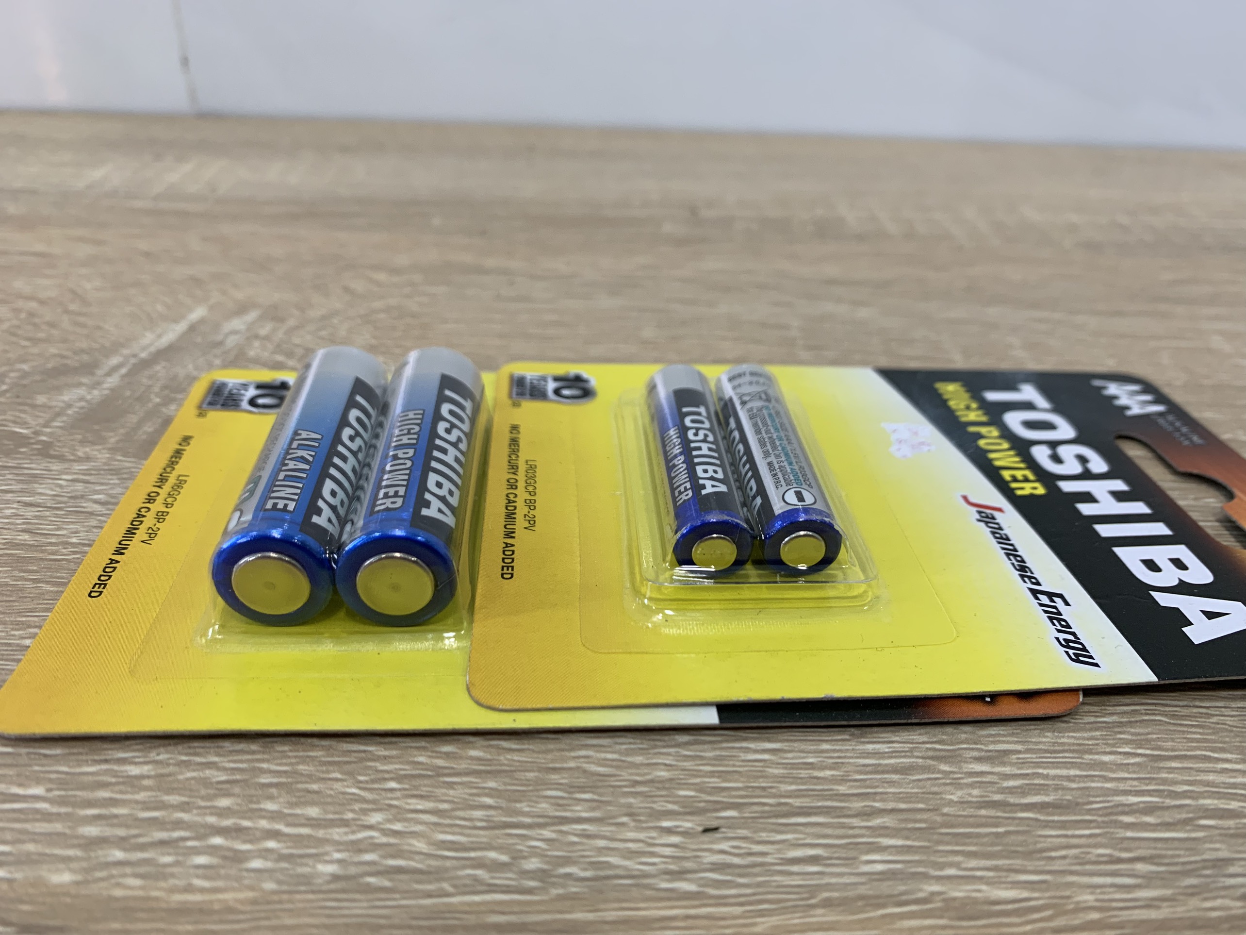 Pin Toshiba Alkaline High Power 1.5V (AA và AAA)