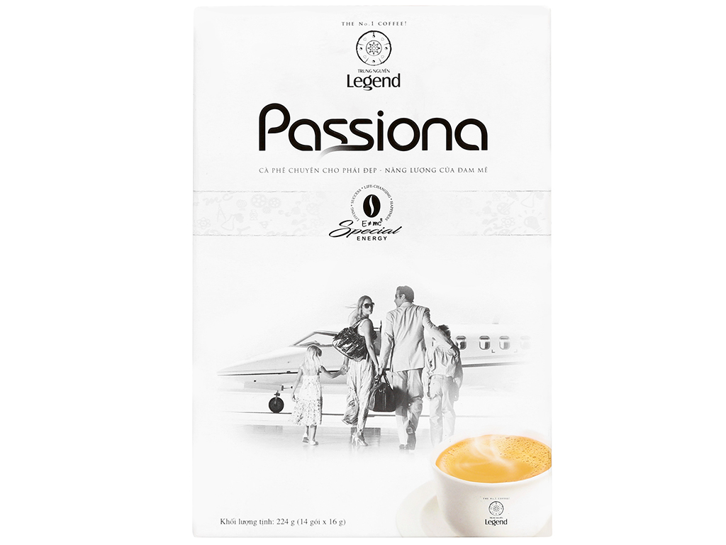 CÀ PHÊ SỮA TRUNG NGUYÊN LEGEND PASSIONA 4IN1  240g ( 14 GÓI *16G) - 22464