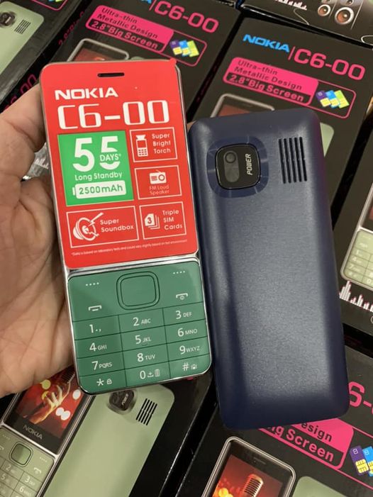 Điện thoại Nokia C6-00(2020) Mới FullBox – 3 Sim 3 Sóng