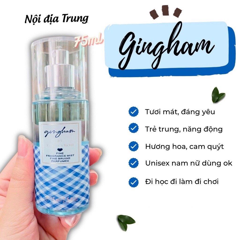 Body Mist Xịt Thơm Toàn Thân 75ml - SBK179
