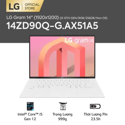 Laptop LG Gram Màn Hình IPS 14